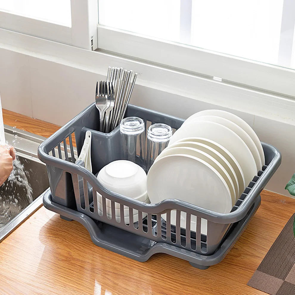 3 in 1 Kitchen Dish Drainer